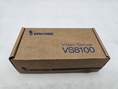 Vivotek VS8100-V2 1-Channel Video Server Encoder H.264/MJPEG IP Network CCTV