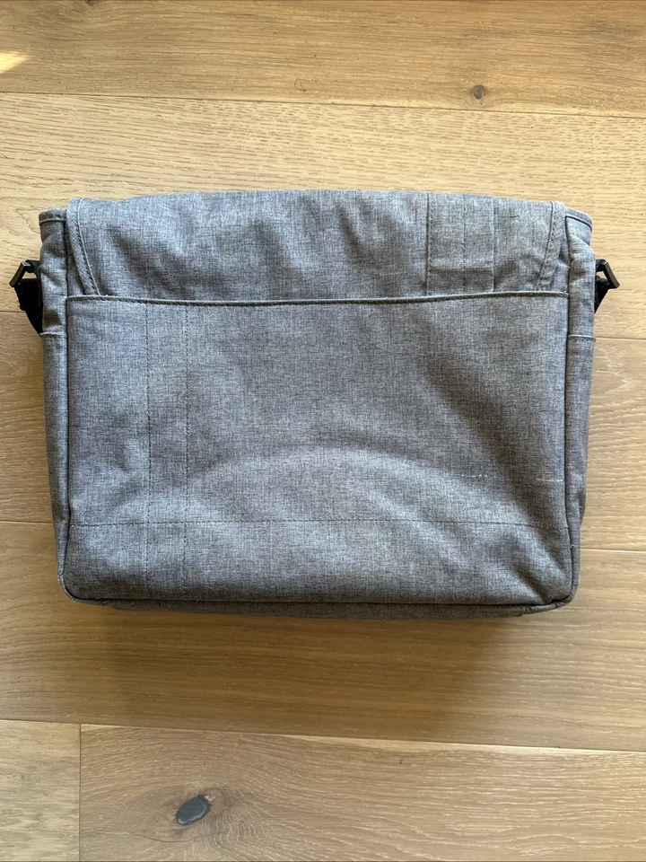 Casecrown Messenger компьютер планшетов ноутбука наплечная сумка серый w/черный отделки - Изображение 3 из 3