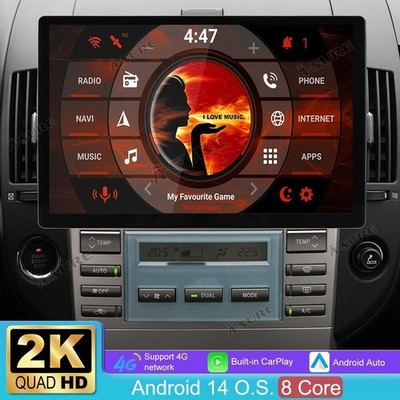 13.1'' Für Toyota Corolla Verso 2004-2008 Autoradio Carplay GPS Navi SWC 4+64GB
