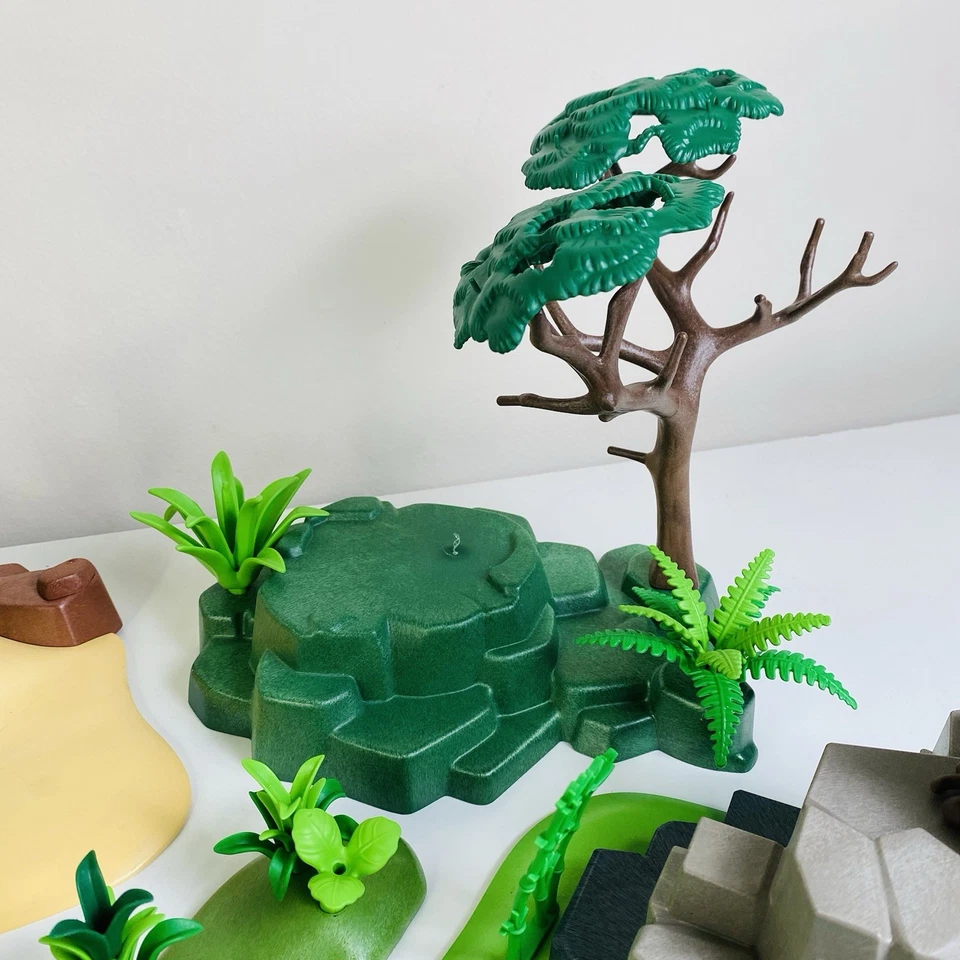 Playmobil Aventura Selva Safari PIEZAS ÁRBOLES DESIERTO arbustos Ruinas Montañas Foto 4 de 4