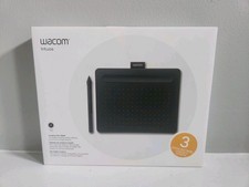 Wacom Intuos Graphics Drawing Tablet, Small 7.9"x 6.3" Black CTL4100 NEW