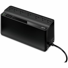 APC - Back-UPS 600VA, 120V, 1 USB charging port, 7 NEMA outlets 2 surge - B...