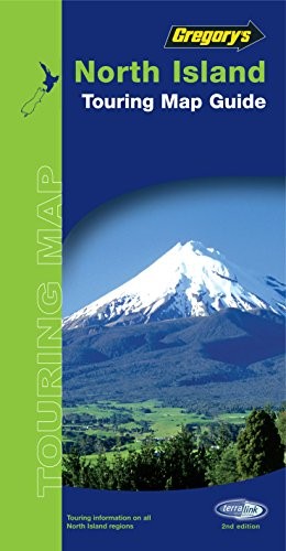 North Island New Zealand Touring Map 165 ..., Gregory's - Picture 1 of 2