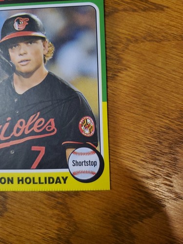2024 Topps Heritage High Number - Jackson Holliday #692 (RC) - 第 4/8 張圖片