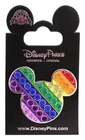 2016 Disney Rainbow Jeweled Mickey Pin