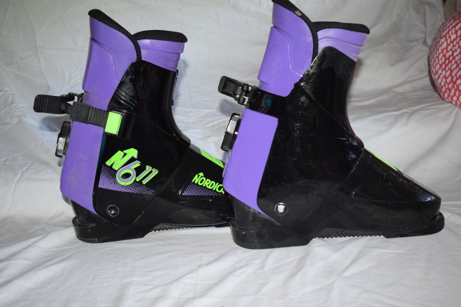 SALOMON Scarponi da sci vintage Nordica N611 taglia 8 81 2