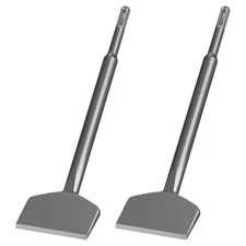 3 Inch SDS Plus Chisel, TOOVEM 3 x10 Inch Wide Cranked Angled Bent Tile Remov...