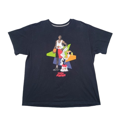 T-shirt uomo Air Jordan Hare Jordan 3XL bugs coniglietto basket retrò anni 90 grafica