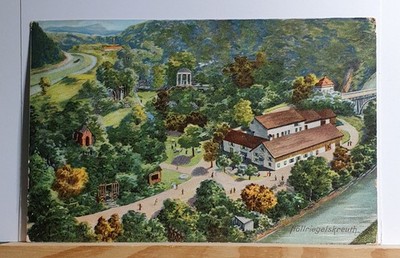 # Heliocol. Ak Höllriegelskreuth Pullach Oberbayern, Gastwirtschaft. Gel. 1909,
