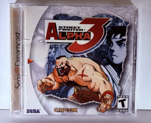 Street Fighter Alpha 3 (Sega Dreamcast, 2000) Complete CIB - Tested