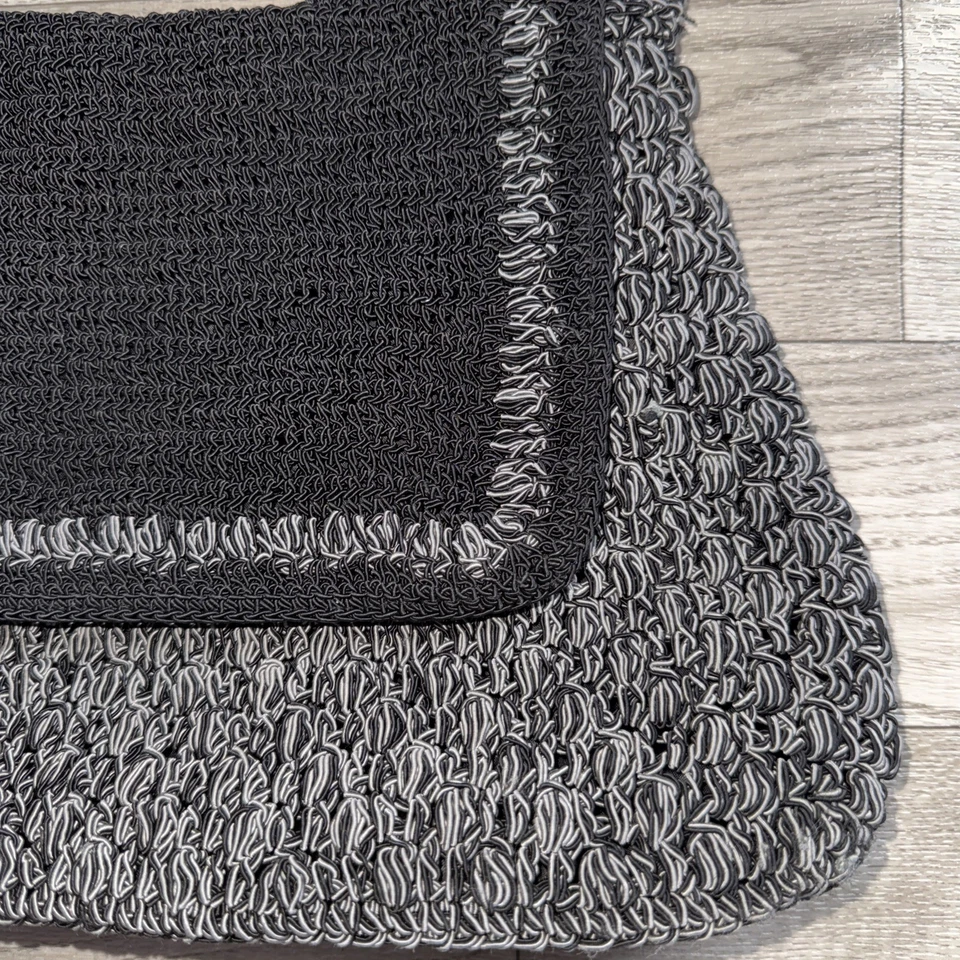 Cartera Gloria Desteñida De Colección - Playa - Bolso de Mano Forrado Cremallera Algodón y Olefina Tejido Cartera Foto 2 de 4