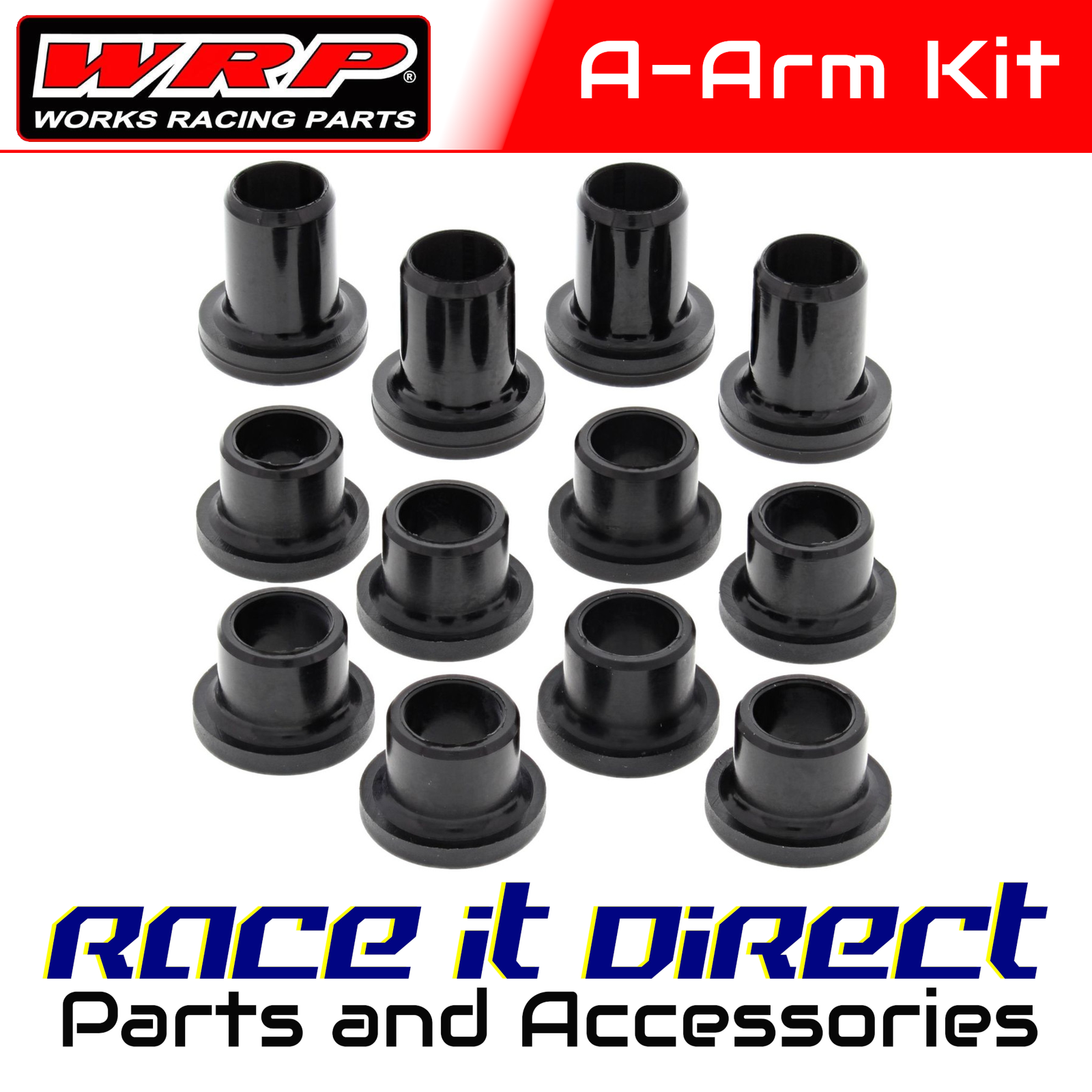 Rear Suspension Bushing Kit for Arctic Cat 700 EFI H1 Mudpro 2009-2011 WRP