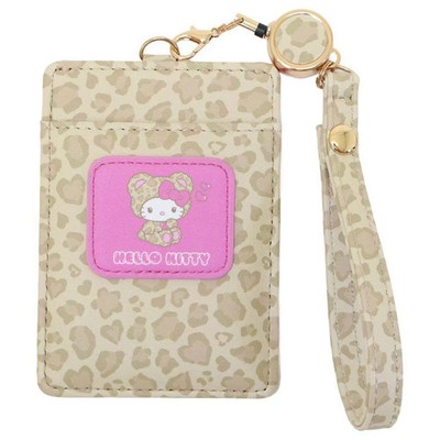 Sanrio Characters Hello Kitty Pass Holder w/Reel 2026 Summer ''Gal Bear'' JP LTD