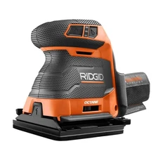 New RIDGID R86064B 18-Volt OCTAN Cordless Brushless 3-Speed 1/4 Sheet Sander