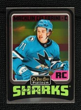2024-25 O-Pee-Chee Platinum Retro Rookies Macklin Celebrini #R91 Rookie RC