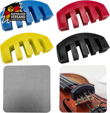 4 St&uuml;ck Violine Schalld&auml;mpfer D&auml;mpfer Gummi, Violine Mute Violinschalld&auml;mpfer F&uuml;