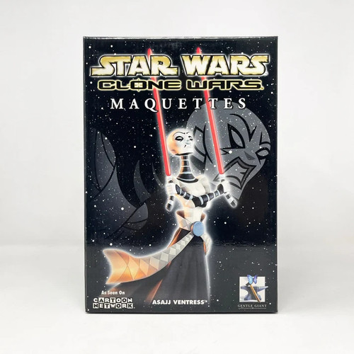 Gentle Giant Star Wars: The Clone Wars Asajj Ventress Büste im Maßstab 1:6 Merchandise - Zavvi UK
