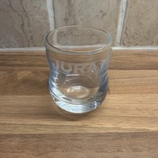 JURA SINGLE MALT SCOTCH WHISKY HOUR SHAPED TUMBLER GLASS 3¾" (9.5CM)