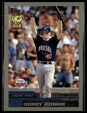 Corey Koskie *ALL STAR ROOKIE CARD* (ASR) 2000 Topps #420. rookie card picture