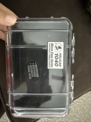 Pelican 1040 Micro Case - Black Waterproof Made In USA