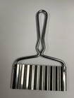  Stainless Crinkle Vegetable Slicer Cutter, Vintage 