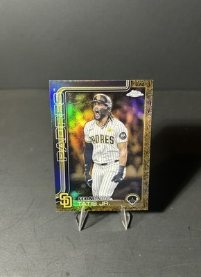 FERNANDO TATIS JR. 2025 TOPPS CHROME GILDED BASEBALL PADRES /99