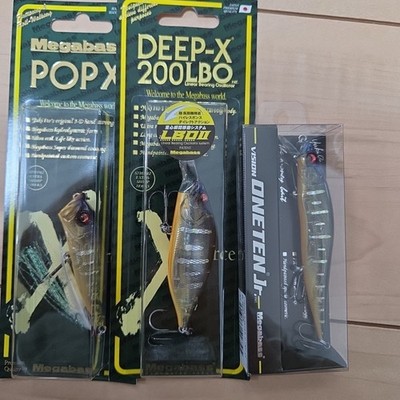 Megabass SP-C IL Mirage Lure Set POP-X Deep-X 200 LBO Vision Oneten Jr Japan