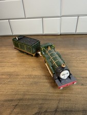 Thomas Friends "EMILY" Snow Snowy Trackmaster Engine Tender Motorized Train