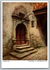 Postcard - Nach Einem Originalgemalde Von Louis Mossler - Rothenburg O. T.-