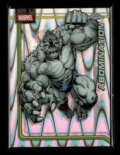 2026 Topps Chrome Marvel Comics Abomination #1 RayWave Refractor