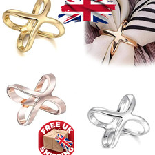 X-Shaped Scarf Clips - Elegant