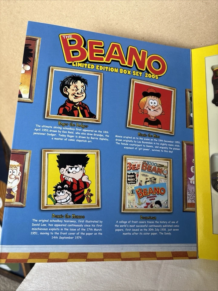 THE BEANO LIMITED EDITION BOX SET 2005 - LLEDO DIECAST MODELS COLLECTION - Image 4 of 4