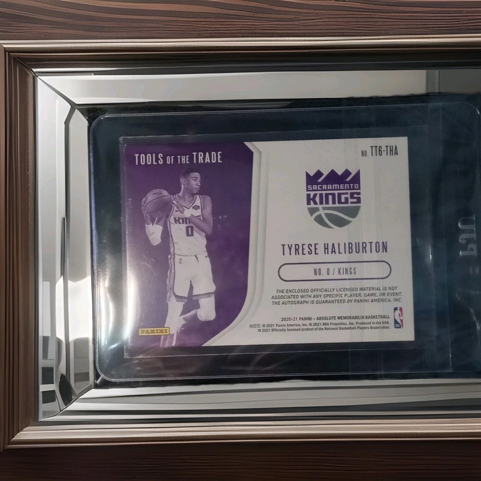2020-21 Absolute Memorabilia Tyrese Haliburton Tools Of The Trade Rookie AUTO RC - Image 3 of 3
