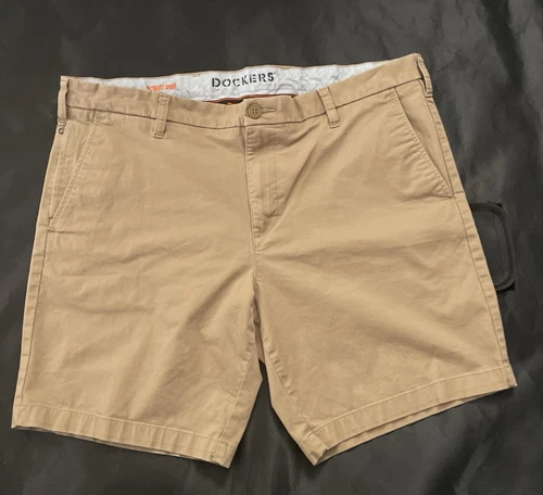Short marron homme Dockers Supreme Flex taille 40