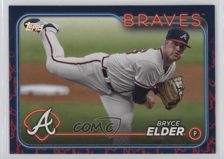 2024 Topps Series 1 Team Color Border Bryce Elder #48 0j53