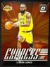 LeBron James 2024-25 Panini Donruss Optic Express Lane #2 Purple Prizm LA Lakers