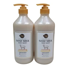 Aekyung Shower Mate 2 pks Goat Milk Body Wash Jumbo 27oz Nourishing