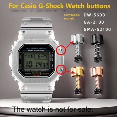 For Casio DW5600 GW-B5600 GMW-B5000 Watch Buttons GA-2100 Watch Head Button