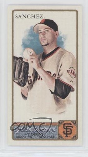 2011 Topps Allen & Ginter's Mini No Number Back /50 Jonathan Sanchez #117