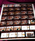 CATHOLIC POPE John Paul II Photo The Pope Mobile Celebrating Mass Contact Sheet — photo 1