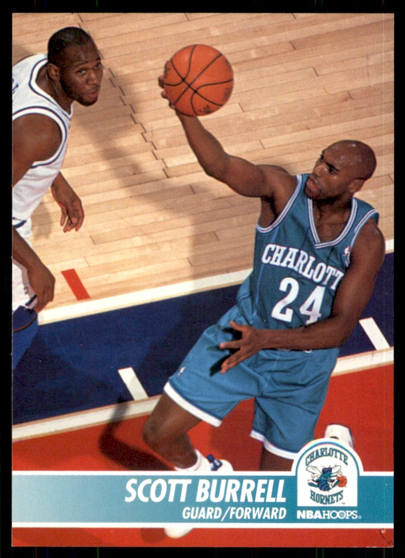 1994-95 Hoops Scott Burrell Charlotte Hornets #17
