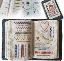 DIY Stitch Book Embroidery Sewing Book Essentials for Embroiderers Beginners HOT