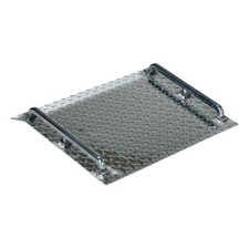 GRAINGER APPROVED AMD-3018 Mini Dockplate,Aluminum,600 lb,18 x 30In 9WCU3