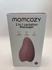 Momcozy Warming Lactation Massager 2-in-1, Soft Breast Massager for Breastfeed