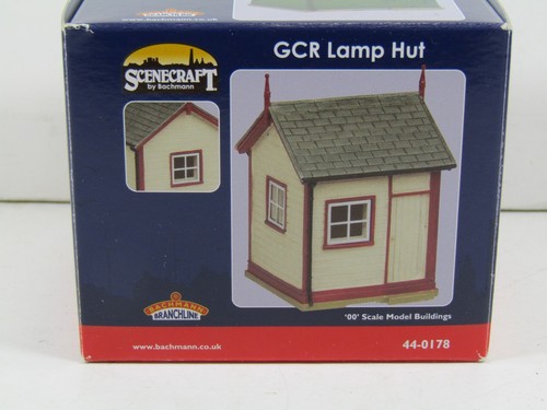 BACHMANN 44-0178 - CABAÑA LÁMPARA GCR - GRANATE/CREMA - EN MUY BUEN ESTADO EN CAJA - ESCALA OO | Condition: Used