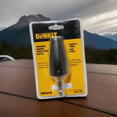 #ad DeWalt Universal Turbo Pressure Washer Nozzle 4500 PSI amp; Quick Connect DXPA45TN $30.00