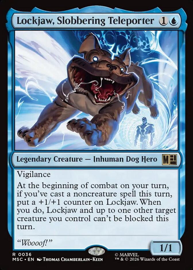 MTG Commander MSH R Lockjaw, Slobbering Teleporter #0036