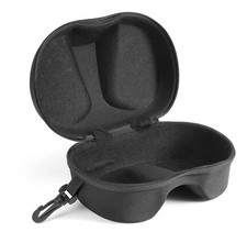 Padded Soft Scuba Dive Snorkel Mask Goggles Zipper Case Storage Box Pouch  Clip