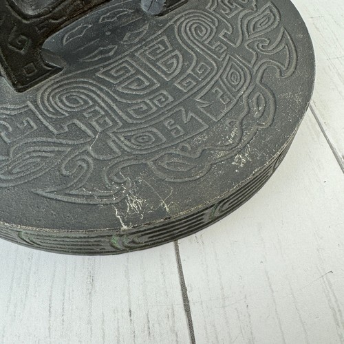 VTG 1960’s James Mont Verdigris Ice Bucket with Metal Claw Foot Ice Tongs MCM - Bild 7 von 16