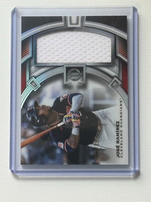Topps 2026 Tribute Jose Ramirez Tribute Jumbo Relic TJR-JR /199 Guardians